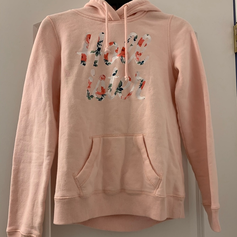 Hollister Pink Hoodie Size XS